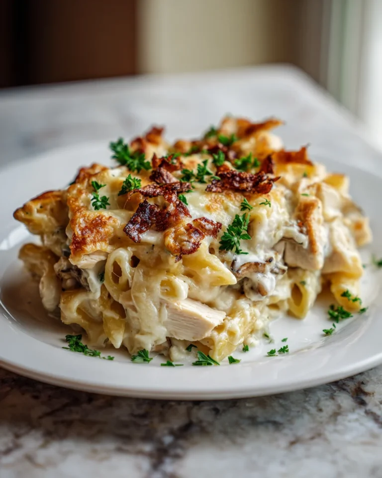Cajun Chicken Alfredo Bake - Easy & Delicious Recipe