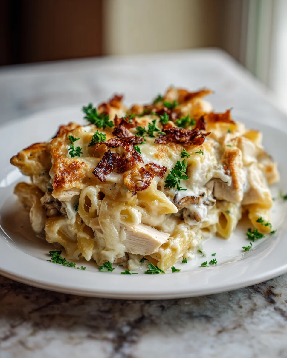 Cajun Chicken Alfredo Bake: A Tasty Twist on a Classic Comfort Dish