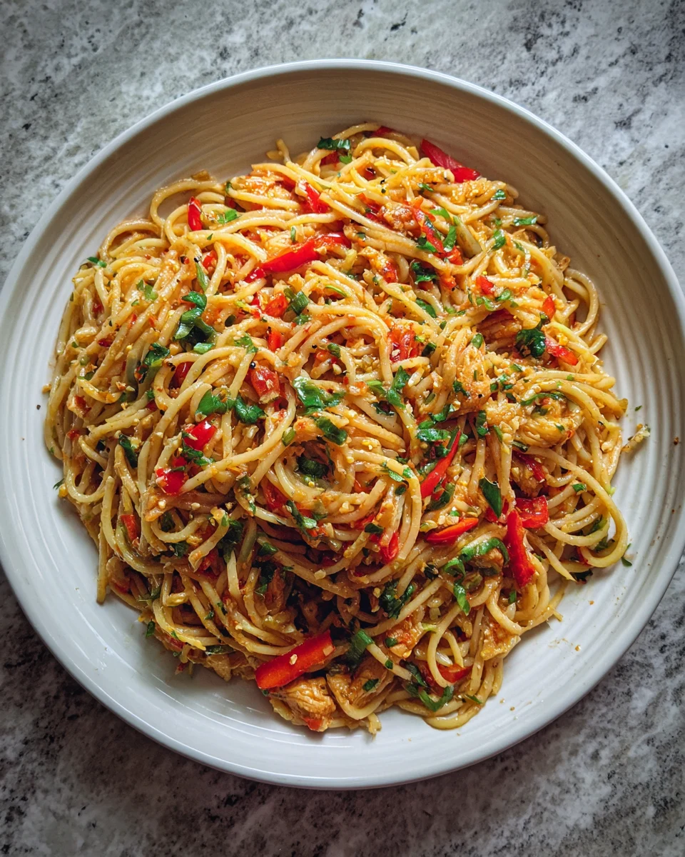 Chili Garlic Butter Noodles Recipe - Easy & Delicious