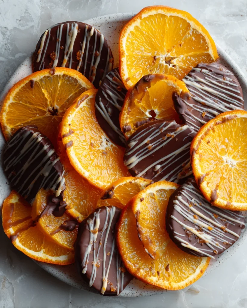 Chocolate Dipped Orange Slices: A Deliciously Tangy Treat