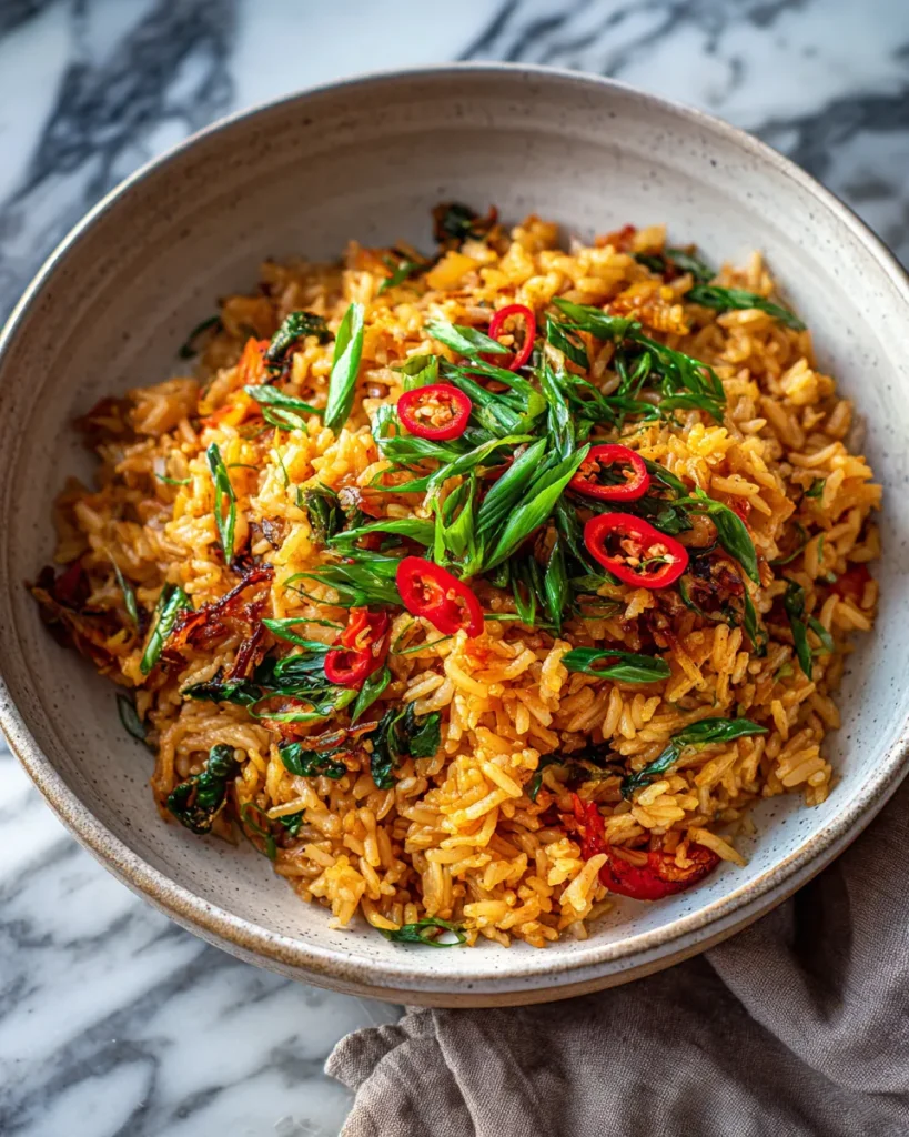 Photo of featured for Spicy Coconut Pepper Rice: A Flavor Explosion in Every Bite