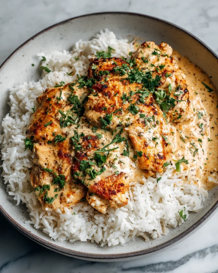 Creamy Garlic Butter Chicken and Rice Skillet: Your New Go-To Weeknight Dinner