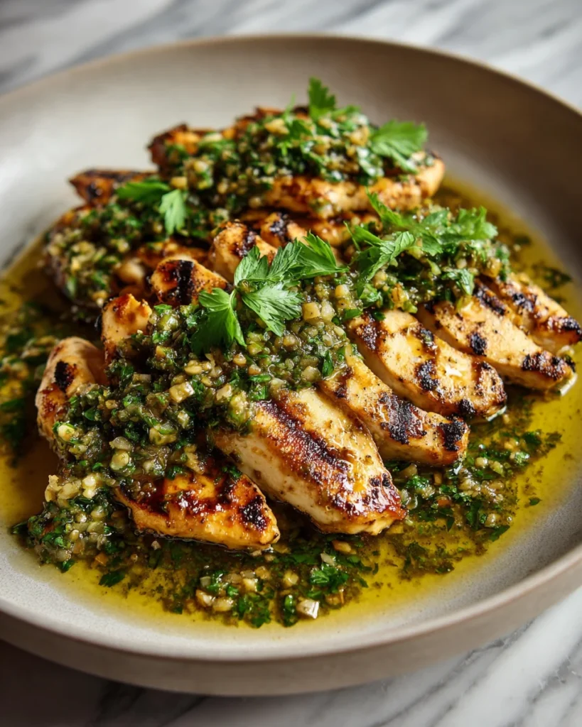 Grilled Salsa Verde Chicken