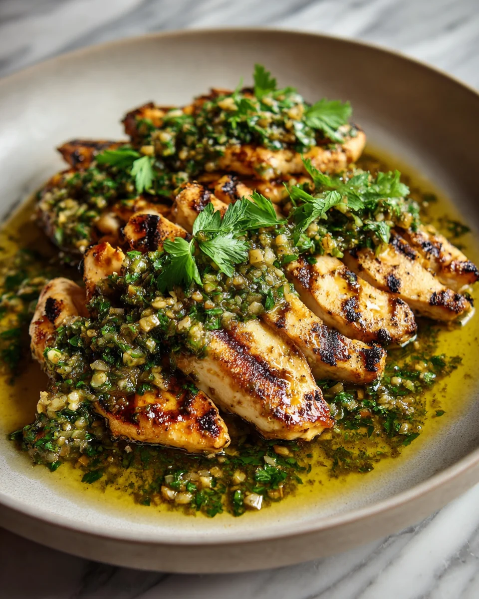Grilled Salsa Verde Chicken