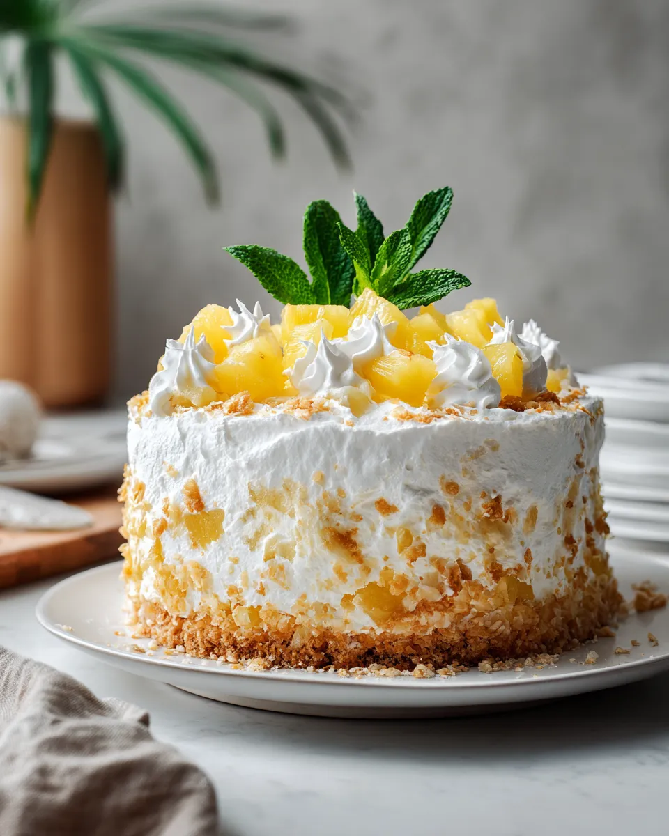 Photo of featured for Irresistible Hawaiian Pineapple Poke Cake Delight