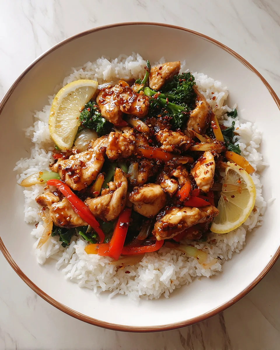 Honey Lemon Chicken Stir Fry - Quick and Delicious Recipe