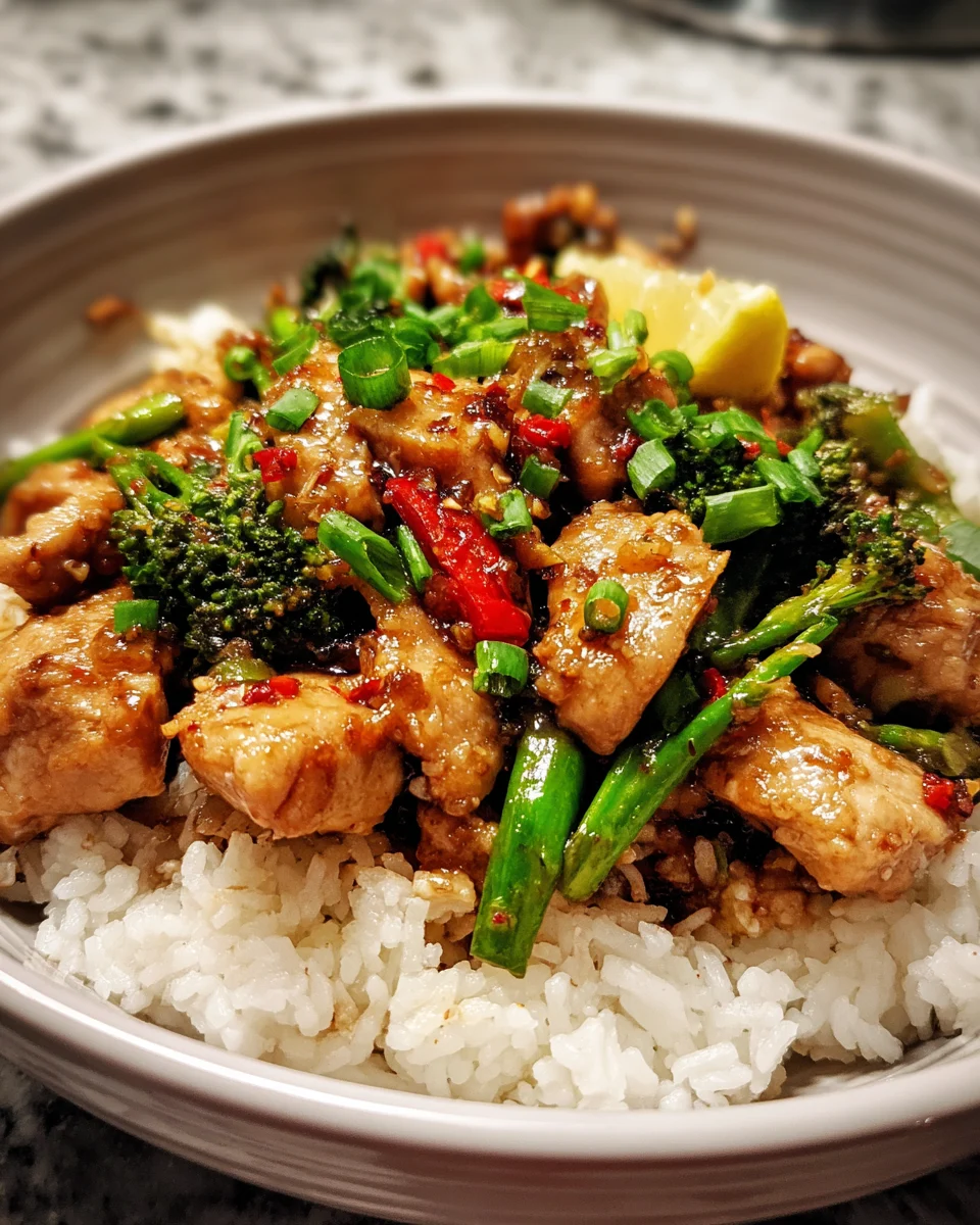 Honey Lemon Chicken Stir Fry - Quick and Delicious Recipe