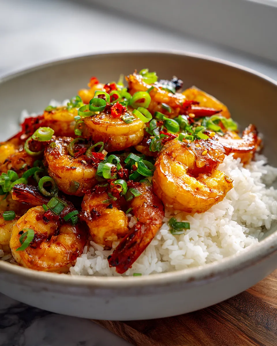 Photo of featured for Irresistible Honey Orange Shrimp Delight