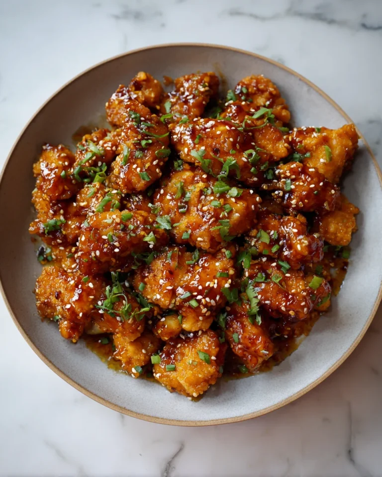 Hot Honey Garlic Chicken Skillet