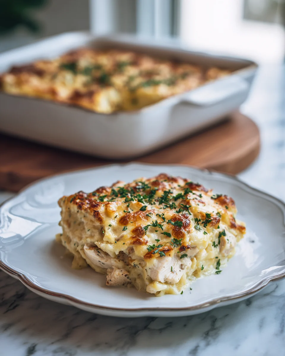 Loaded Baked Potato Chicken Casserole