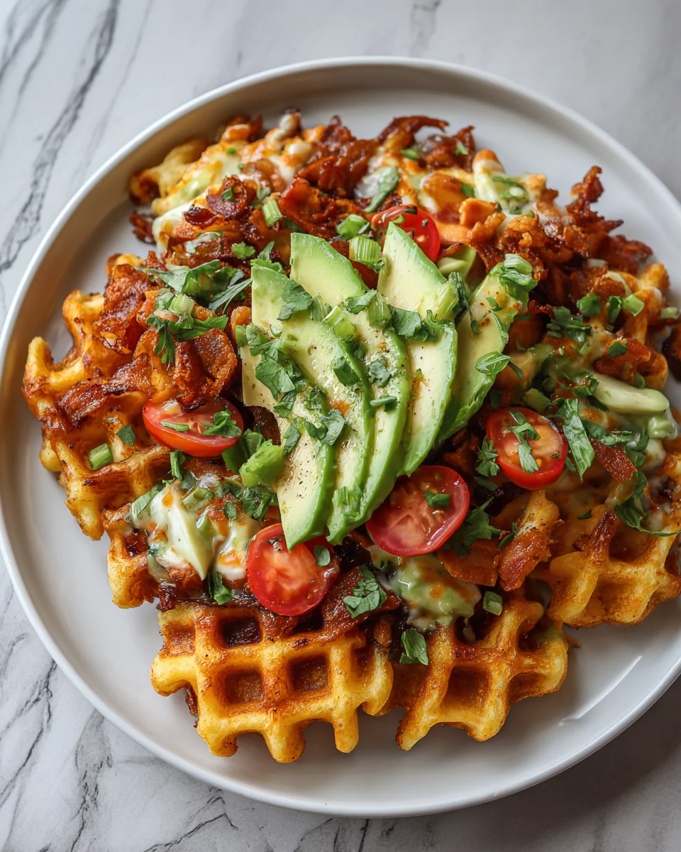 Loaded Nacho Waffle Fries Supreme