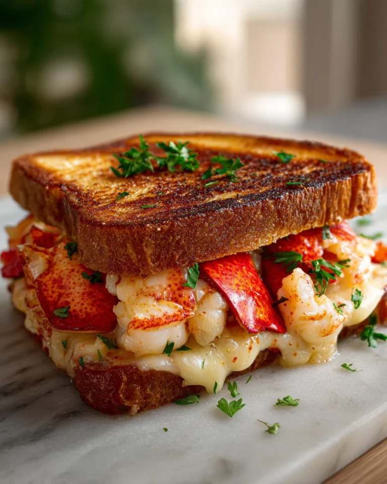 Lobster Grilled Cheese Sandwich