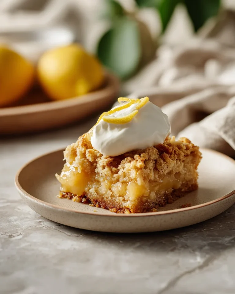 Magic Lemon Cobbler