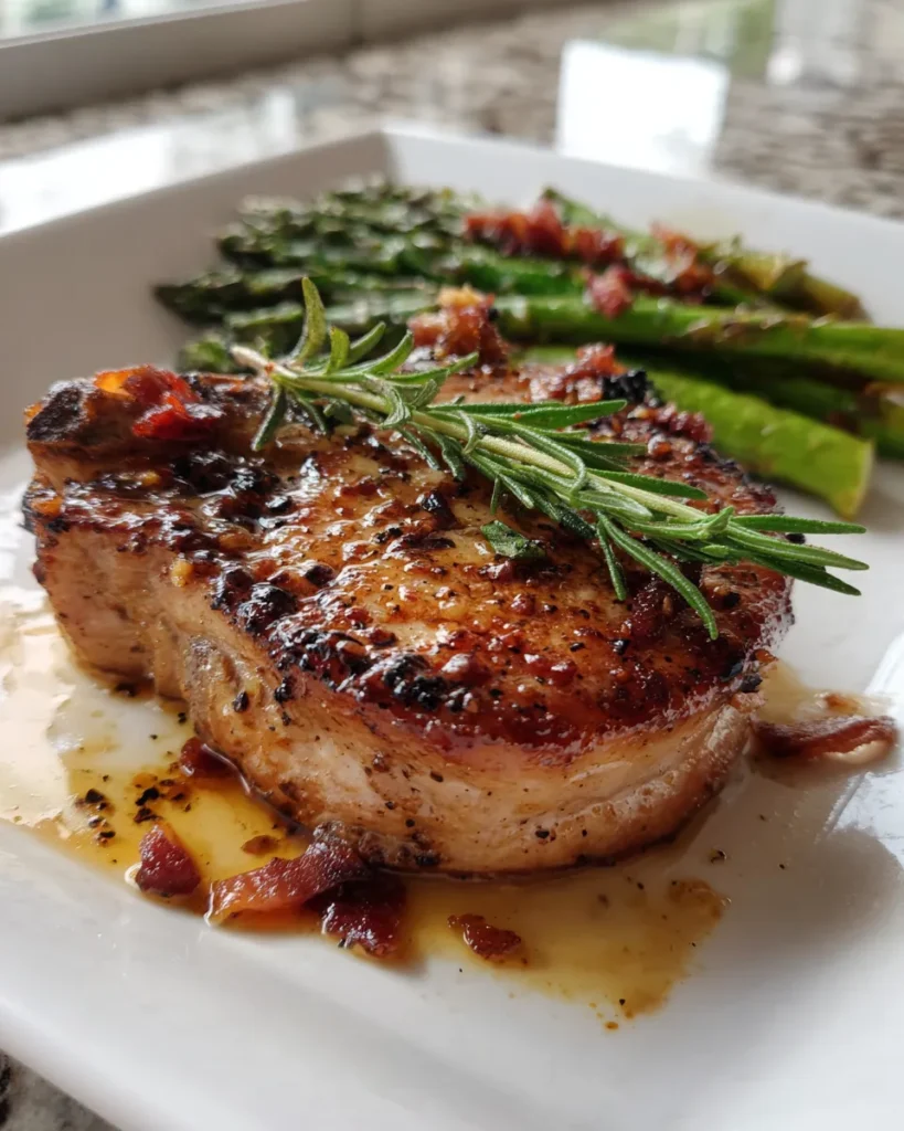 Photo of featured for Irresistible Maple Bacon Pork Chops: A Flavor Explosion