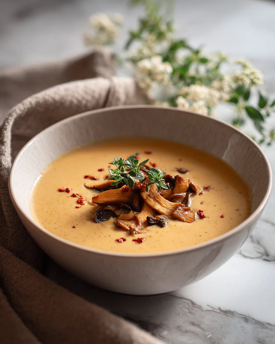 Mushroom Bisque: A Creamy and Comforting Delight