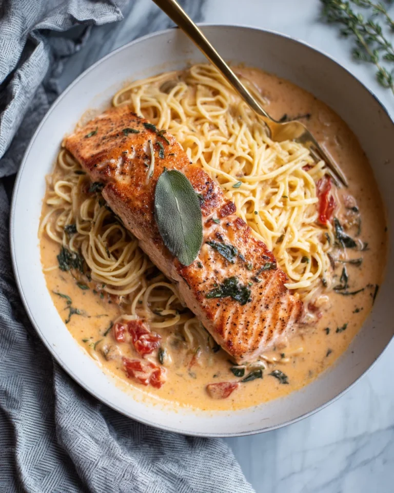 One-Pan Creamy Tuscan Salmon