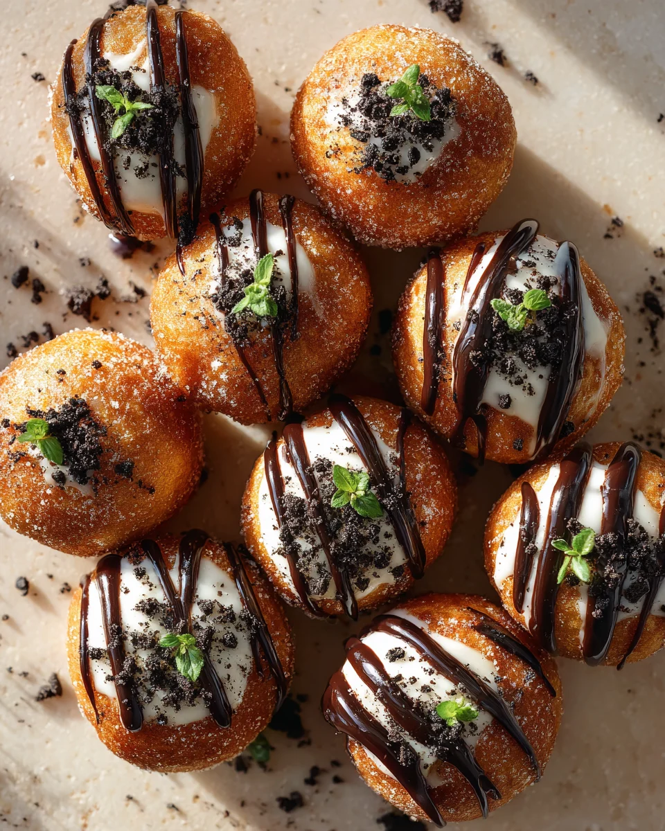 Easy Oreo Stuffed Donut Holes Recipe | Family Favorite Treat