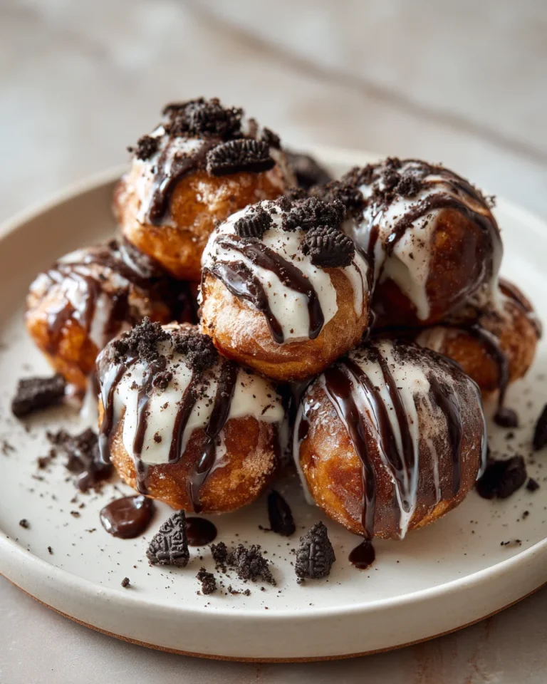 Irresistible Oreo Stuffed Donut Holes: A Sweet Family Treat!