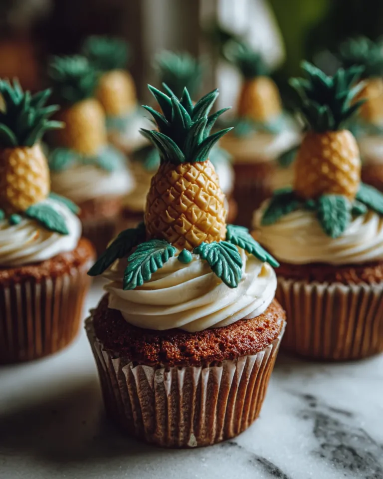 Photo of featured for Irresistible Pineapple Cupcake Toppers: Elevate Your Desserts