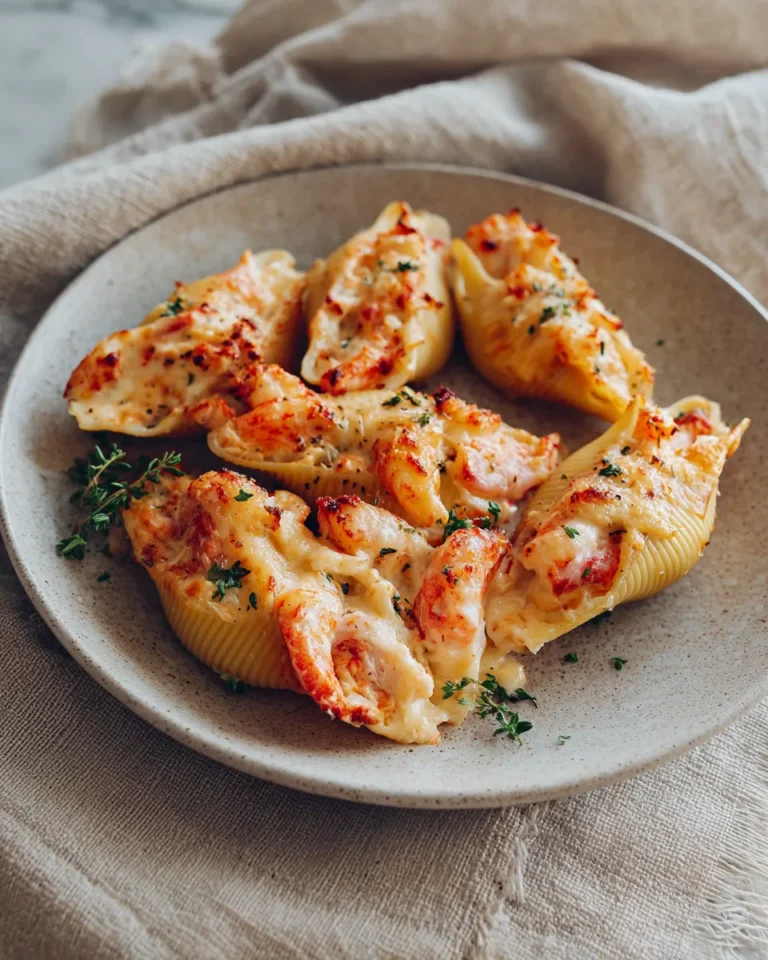 Photo of featured for Deliciously Decadent Shrimp Crab Stuffed Shells