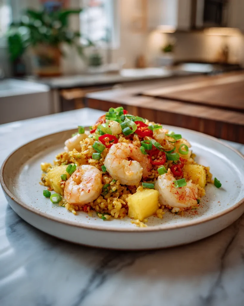 Shrimp and Pineapple Fried Rice