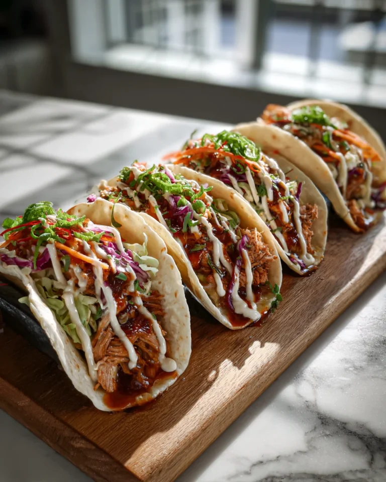 Smash Burger Tacos with Secret Sauce
