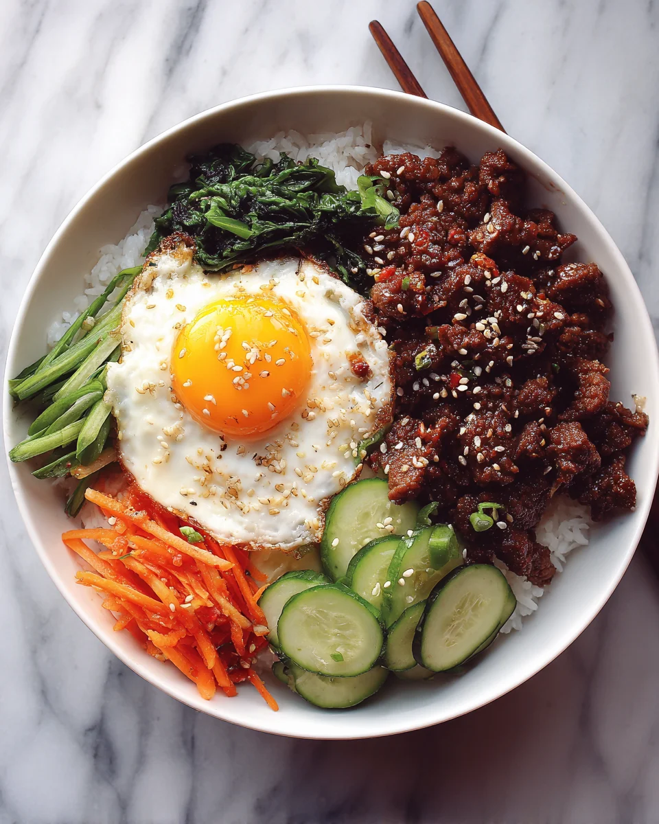 Spicy Korean BBQ Beef Rice Bowl