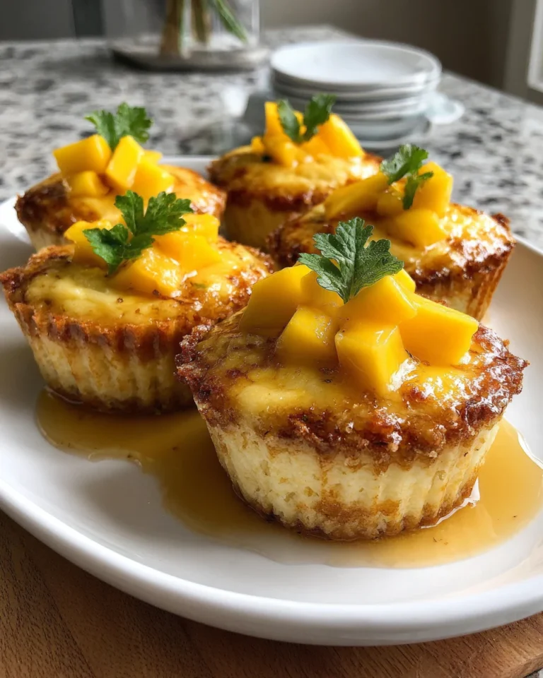 Thai Mango Sticky Rice Cups