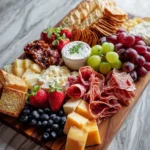 American Flag Charcuterie Board