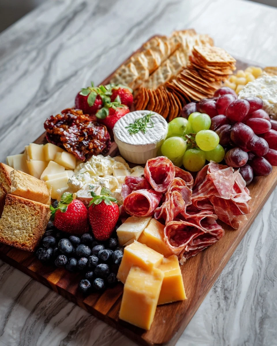American Flag Charcuterie Board