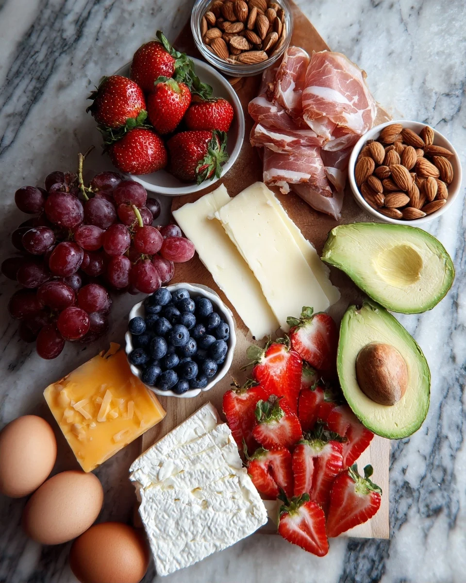 American Flag Charcuterie Board