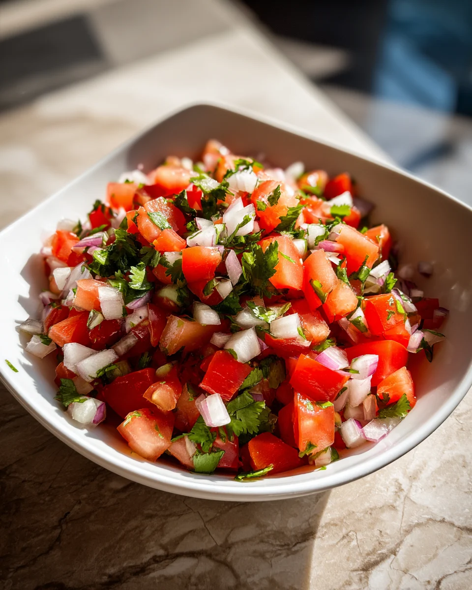 Authentic Pico de Gallo Recipe Mexican