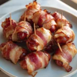 Bacon Wrapped Hot Dog Bites