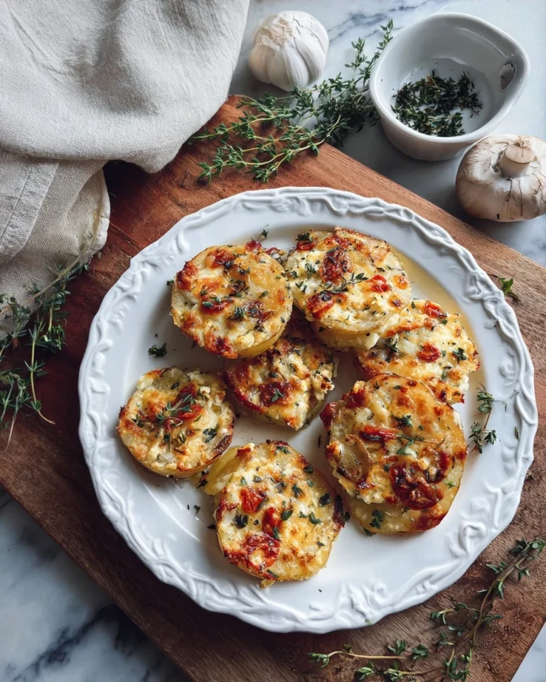 Baked Feta Potatoes