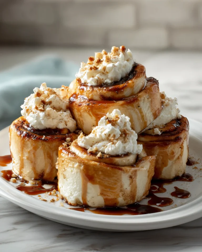 Banana Foster Cheesecake Rolls