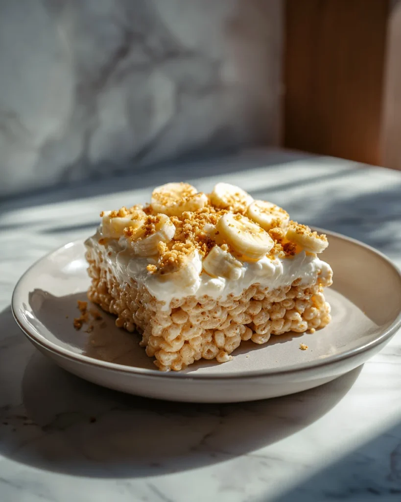 Banana Pudding Rice Krispies: A Sweet Twist on a Classic
