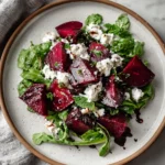 Beet Salad with Goat Cheese and Balsamic