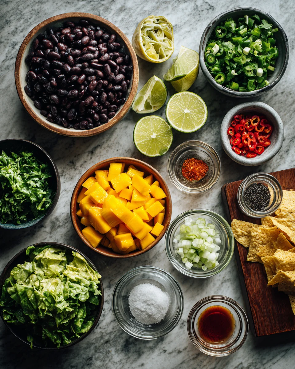 Black Bean Mango Salad