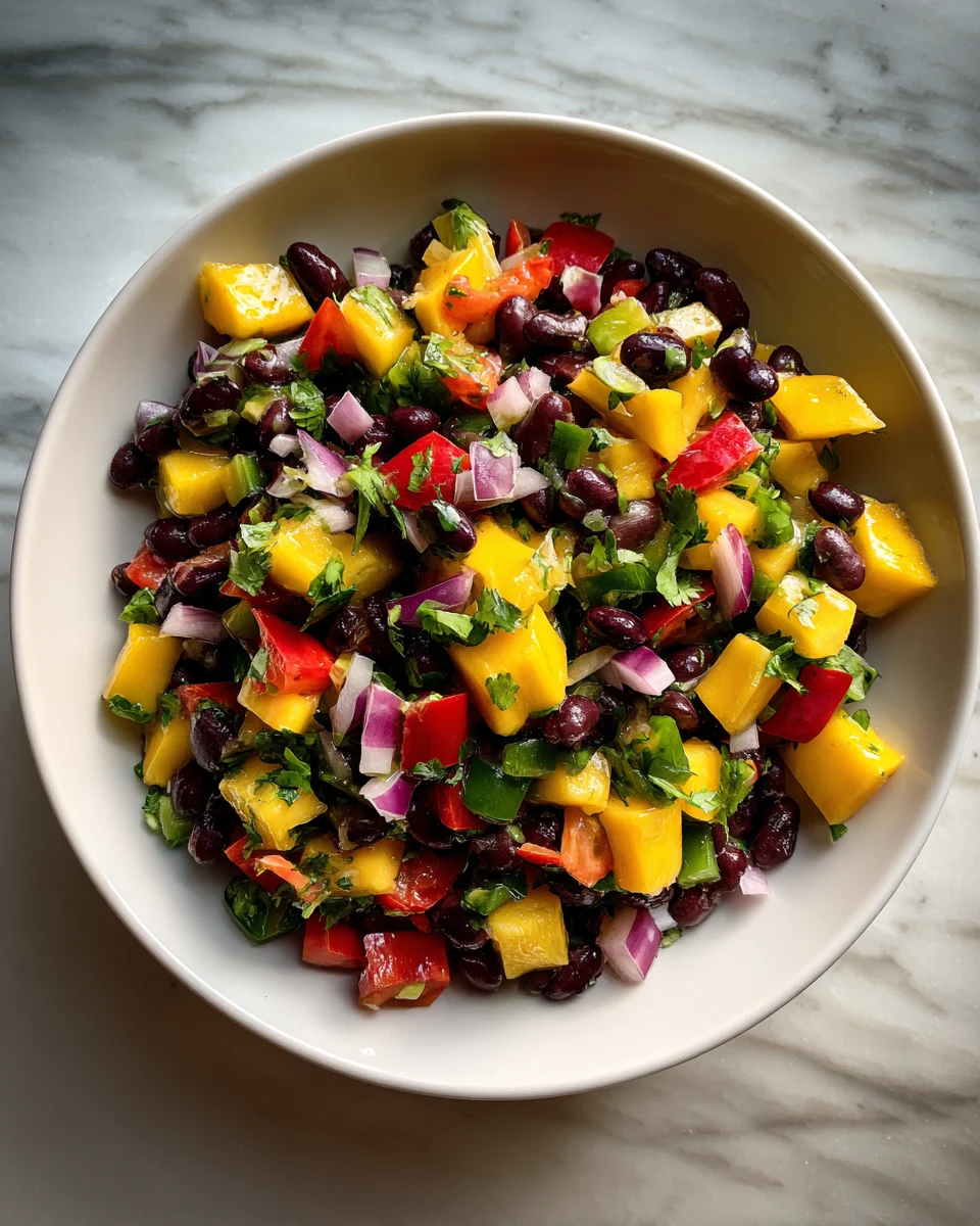 Black Bean Mango Salad