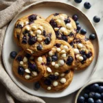 Blueberry White Chocolate Chip Cookies