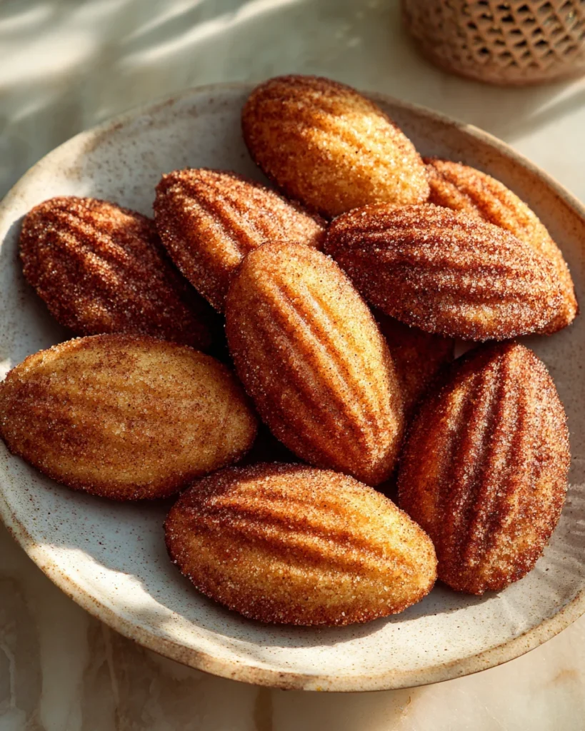Brown Butter Cinnamon Sugar Madeleines
