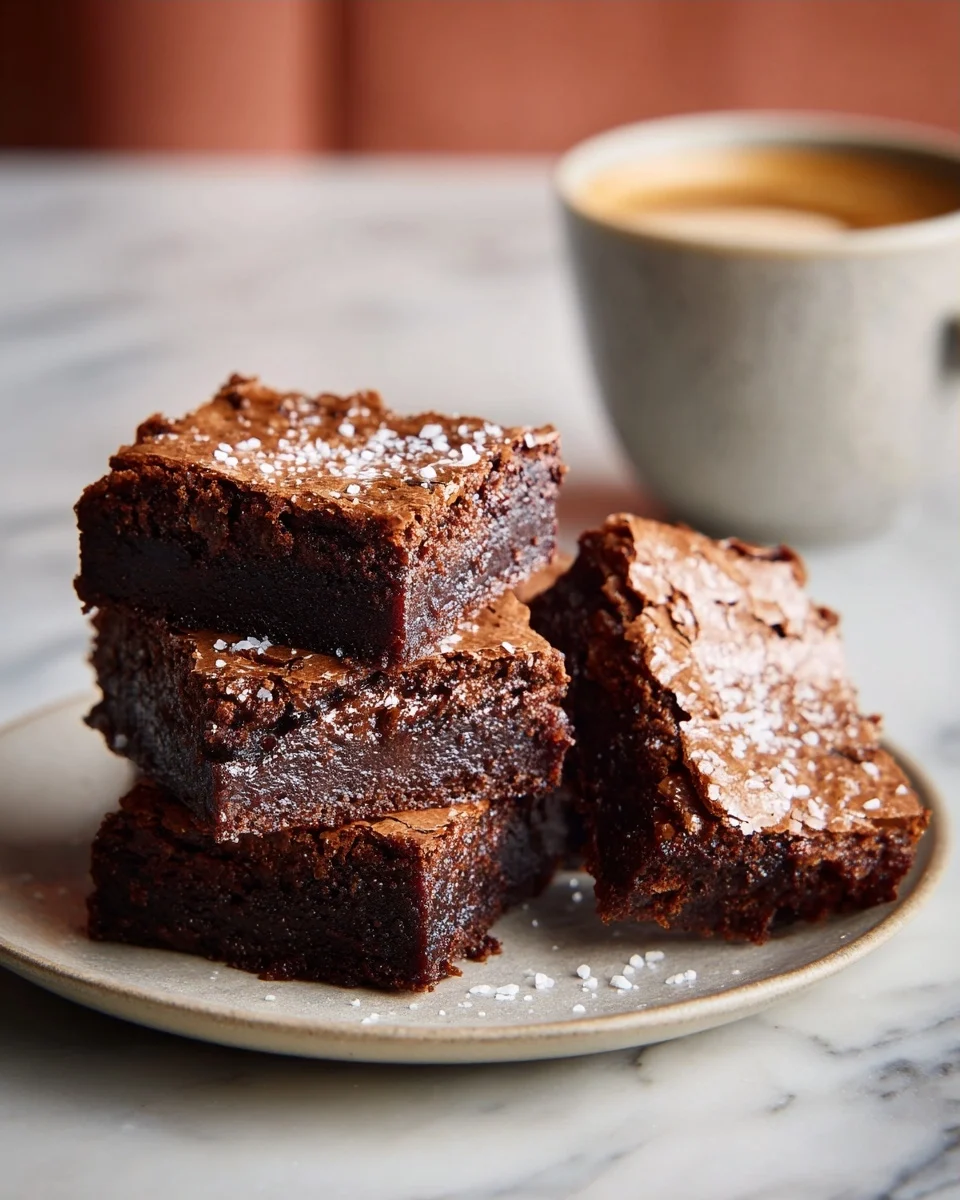 Brown Butter Espresso Brownies