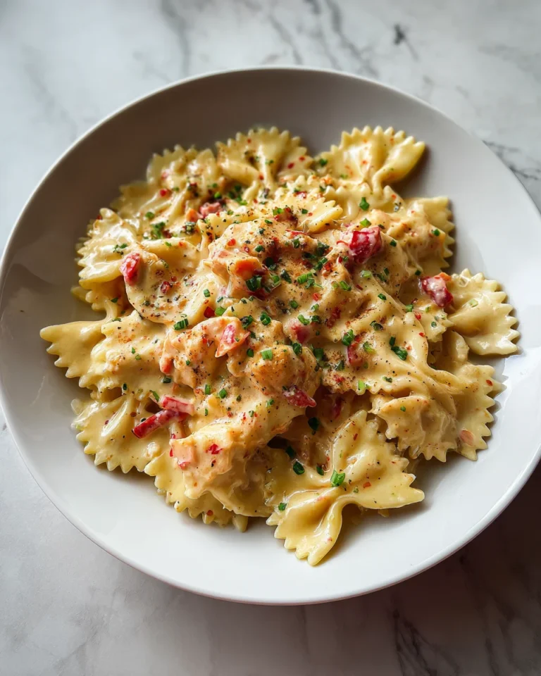 Cajun Alfredo Bowtie Pasta