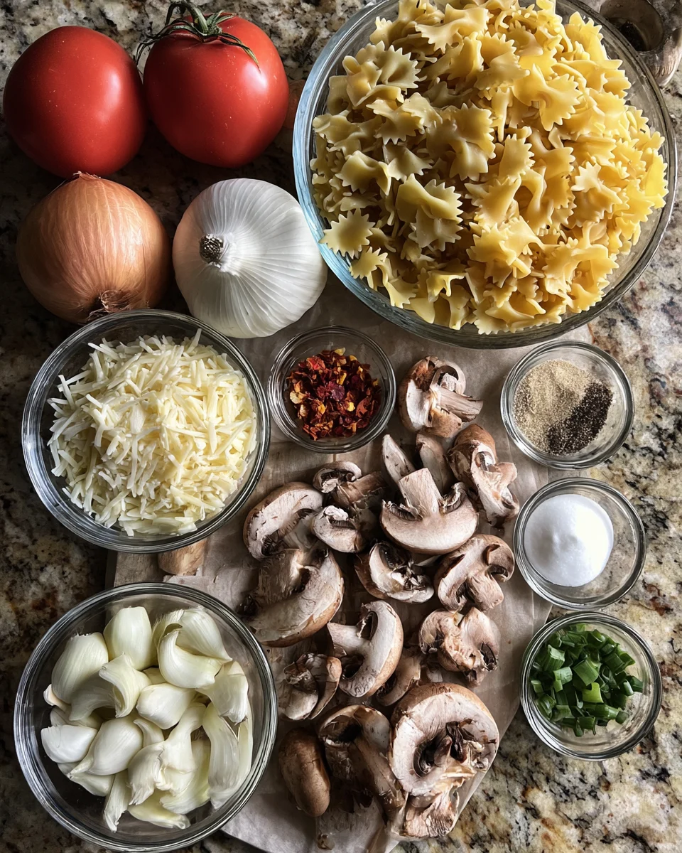 Cajun Alfredo Bowtie Pasta