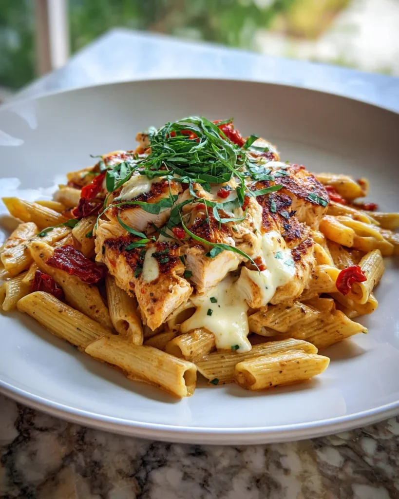 Cajun Chicken Mozzarella Penne