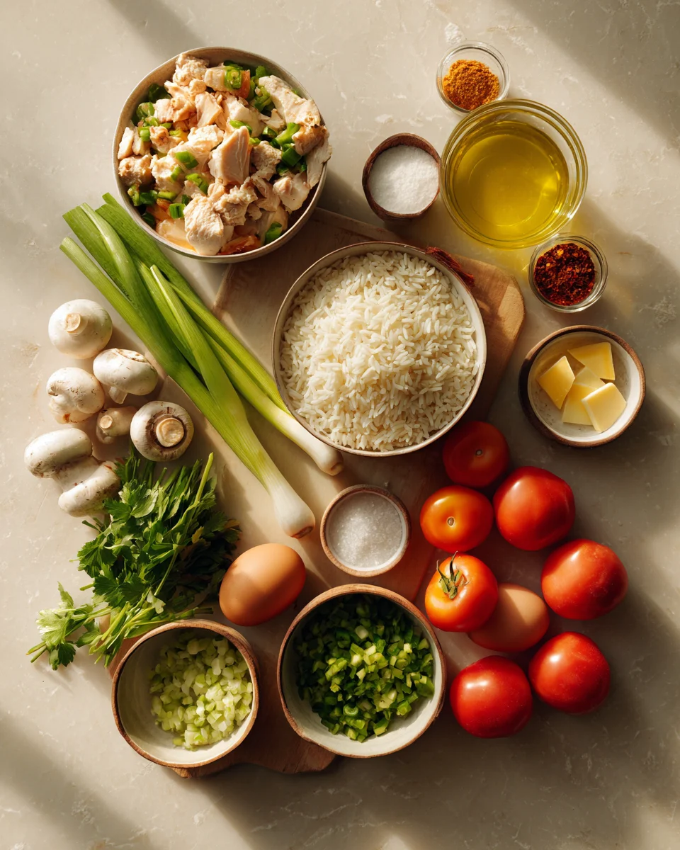 Cajun Chicken Rice Casserole