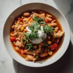 Cajun White Chicken Chili