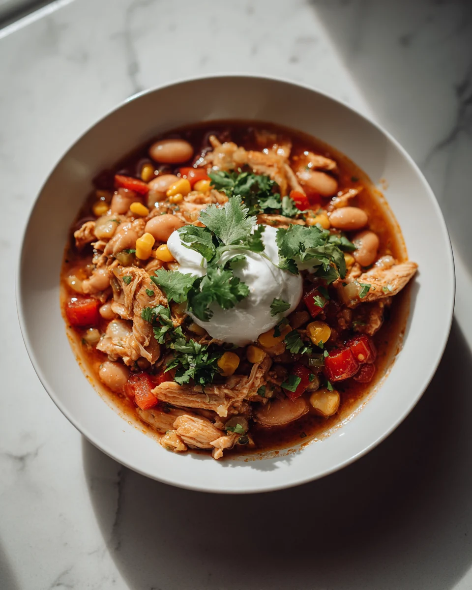 Cajun White Chicken Chili