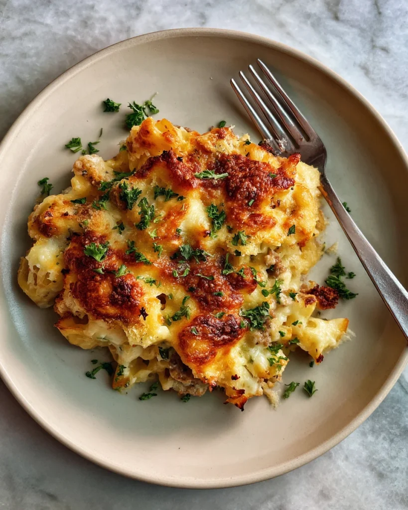 Cheesy Hamburger Casserole