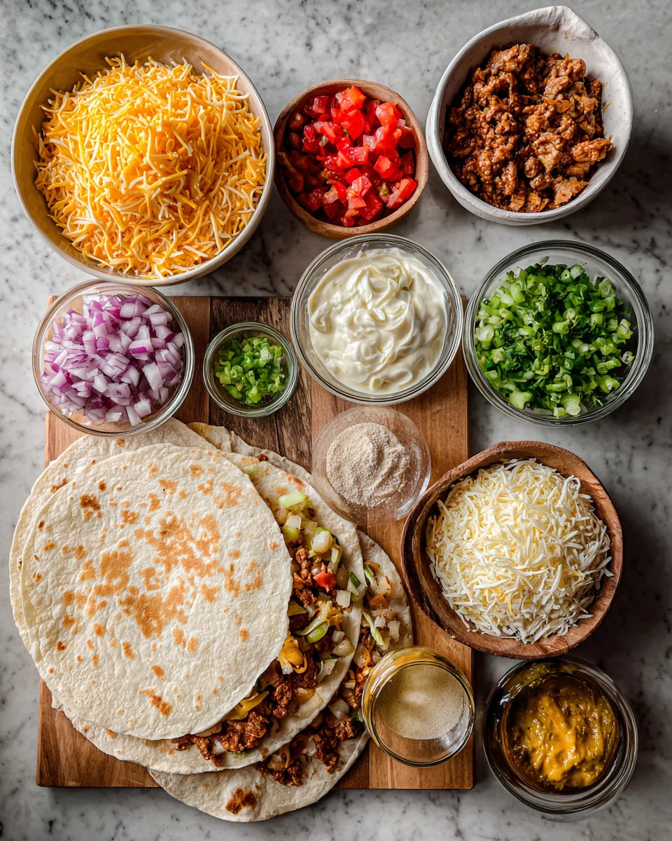 Cheesy Potato Burritos